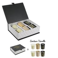 Coffret 6 bougies senteur vanille