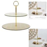 Plateau de présentation double 25 cm