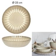 Assiette creuse vlora 25 cm