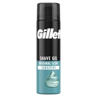 Gilette gel peaux sensibles 200ml