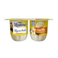 La Laitière riz au lait vanille 4x115g