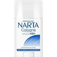 Narta déodorant femme stick cologne 48h 50ml