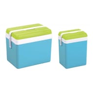 Lot de 1 glacière promo 35l + 1 glacière promo 15l bleu