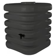 Recupérateur à eau cubique 1000 litres anthracite avec couvercle
