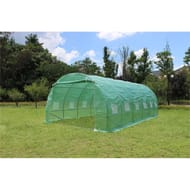 Serre de jardin tunnel  300x600x H 200 cm surface 18 m2 diamètre 19 mm