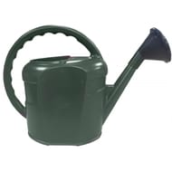 Arrosoir Ovale 6 Litres Vert + Pomme Noir