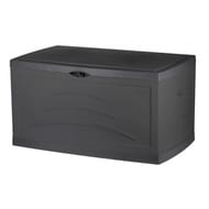 Malle de jardin serena 310 l gris anthracite 121x55x66 cm