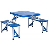 Table pique-nique pliable avec valise de rangement