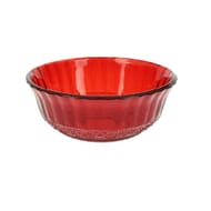 Coupelle en verre classica rouge 13.5cm