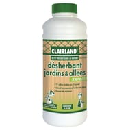 Clairland bio contrôlé désherbant jardins et allées 1l