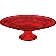 Plat a gateaux classica rouge 29cm