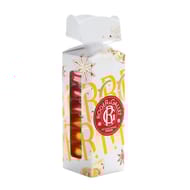 Roger & Gallet gingembre rouge & bois d'orange - coffret crackers galets de bain energisants 3x25g