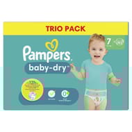Pampers baby dry couches maxig taille 7 x93