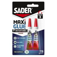 Sader colle maxiglue liquide 3g x2