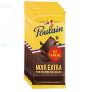 Poulain noir extra 5x100g
