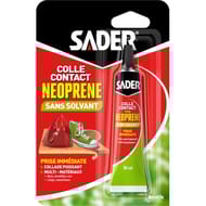 Sader colle contact néoprene gel 30ml tube sans solvant sous blister