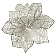 Set de table fleur or d 44 cm
