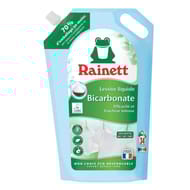Rainett lessive liquide écolabel bicarbonate 1.7l  recharge 34 lavages