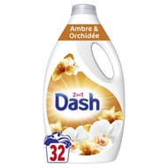 Dash liquide ambre et orchidée 32 doses 1.44l