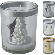 Bougie sapin de noel