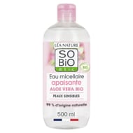 So Bio Etic eau micellaire hydra aloe vera 3 en 1 peau sensible 50ml