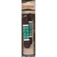 Lacet ciré noir 75cm De Clermont
