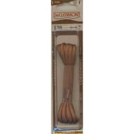 Lacet ciré cordonnet 120cm marron De Clermont