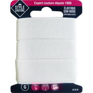 Style couture élastique semi-rigide 20mm x 1m
