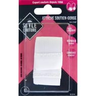 Style couture attache soutien-gorge blanc