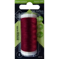 Style couture fil polyester 200m rouge profond