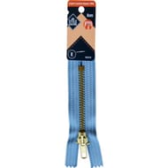 Fermeture à glissière jean délavé 8cm