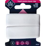 Biais blc 4m x 20mm