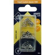 Agrafes corsage argent