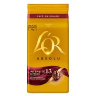L'or absolu café en grains intensité 13 1000g