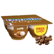 Danette le liégeois café 4x100g prix choc