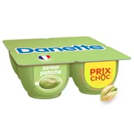 Danette saveur pistache 4x125g prix choc