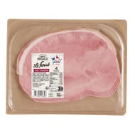Jambon le foue avec couenne 4 tranches soit 260g