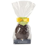 Chevaliers d'argouges oeuf de pâques chocolat noir 70% ave éclats d'amandes 110g