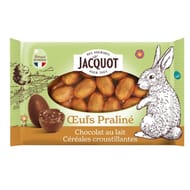 Jacquot sachet oeufs praliné lait croustillant 100g