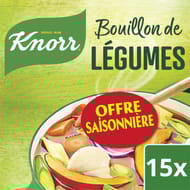 Knorr bouillon de légumes offre saisonnière 150g
