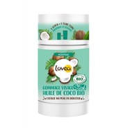Lovea gommage visage stick à l'huile de coco bio 40g