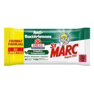 St marc lingettes compostables anti bactériennes x42