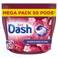 Dash pods jasmin et rose de mai 50 doses 1.005kg