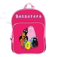 Sac à dos avec poche barbapapa rose
