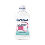 Sanogyl bain de bouche soin sensibilité gencives + dents 500ml
