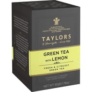 Taylors of harrogate thé vert au citron 20 sachets 40g