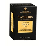 Taylors of harrogate thé au citron et a l'orange 20 sachets 50g