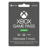 Xbox game pass ultimate 1 mois