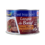 Henaff langue de boeuf sauce madere 410g