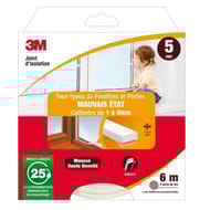 3M joint d'isolation "mauvais état" blanc 2 x 3 mètres